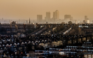 A view from Alexandra Palace