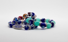 Exquisite semi-precious stone bracelets, Elements Feng Shui Stores, Dubai