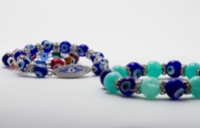 Exquisite semi-precious stone bracelets, Elements Feng Shui Stores, Dubai
